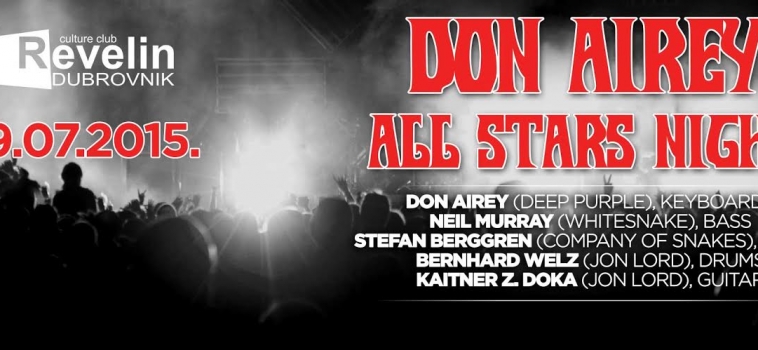 Don Airey All Stars Night at Revelin 9. 7. 2015.