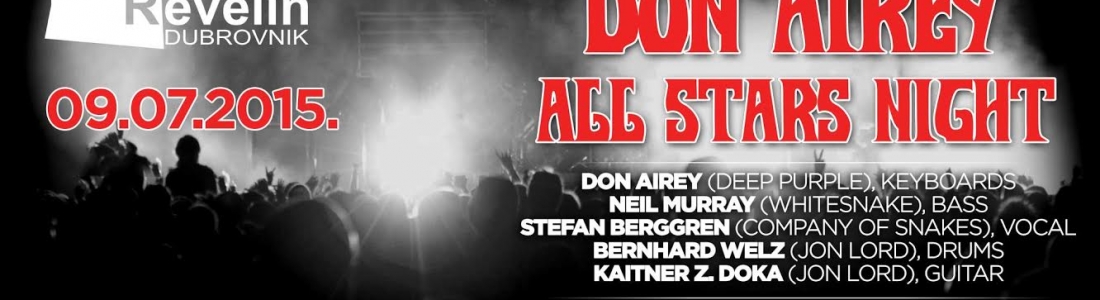 Don Airey All Stars Night at Revelin 9. 7. 2015.